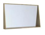 Allibert Estrada spiegel 120x70 cm acacia, Ophalen, Nieuw, 100 tot 125 cm, Minder dan 100 cm