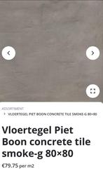 Vloertegel Piet Boon concrete 80x80 5 stuks, Doe-het-zelf en Verbouw, Tegels, 60 cm of meer, Minder dan 5 m², Keramiek, 60 cm of meer