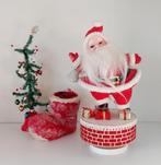Vintage kerstman Japan muziekdoosje, Ophalen of Verzenden, Gebruikt