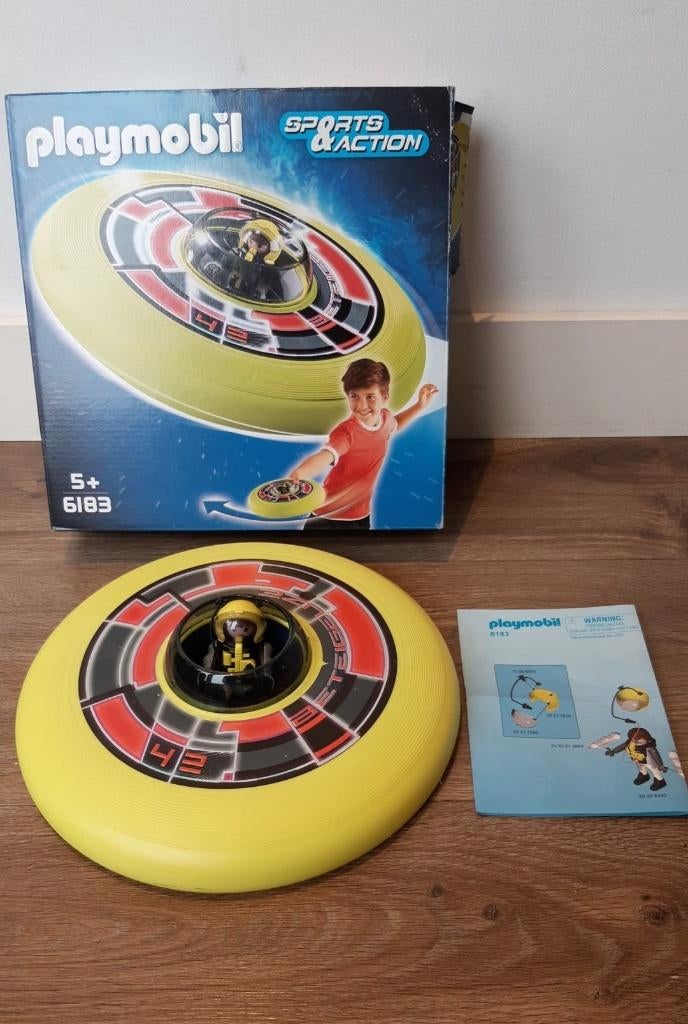 Playmobil Action Vliegende schotel met astronaut 6183, Kinderen en Baby's, Speelgoed | Playmobil, Ophalen of Verzenden, Gebruikt