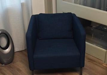 Donkerblauwe Ekerö fauteuils IKEA beschikbaar voor biedingen