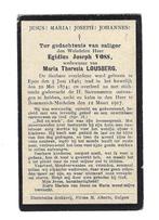 (137) Bidprentje 1917, Verzamelen, Bidprentjes en Rouwkaarten, Ophalen of Verzenden, Bidprentje