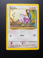 Rattata - Base Set - 61/102 - Pokemon kaart, Hobby en Vrije tijd, Verzamelkaartspellen | Pokémon, Ophalen of Verzenden, Zo goed als nieuw