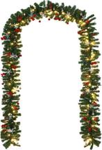 Kerstguirlande - 5m 80 LED´s-Afstandsbediening – Warm wit, Nieuw, Ophalen of Verzenden, /, /