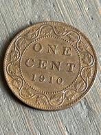 Large one cent 1910 Canada, Postzegels en Munten, Munten | Amerika, Losse munt, Verzenden, Noord-Amerika