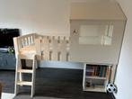 Kinderbed, Kinderen en Baby's, Kinderkamer | Bedden, Ophalen, 85 tot 100 cm, Gebruikt, 180 cm of meer