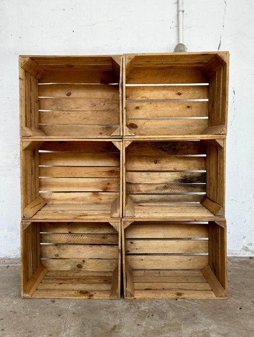 houten kisten fruitkisten DIY DEKO boekenkast koffietafel, Huis en Inrichting, Woonaccessoires | Kisten, Zo goed als nieuw, Minder dan 50 cm