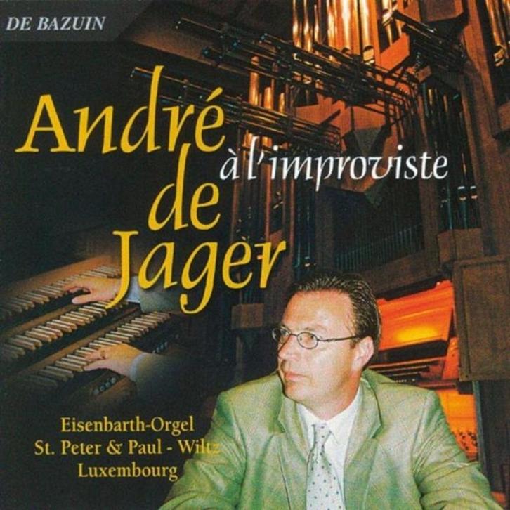 André de Jager improvisaties Eisenbarth orgel Wiltz Luxemb., Cd's en Dvd's, Cd's | Religie en Gospel, Nieuw in verpakking, Overige genres