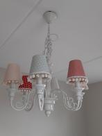 gezellige, romantische hanglamp met kapjes, kinderkamer, Ophalen of Verzenden, Gebruikt, Lamp