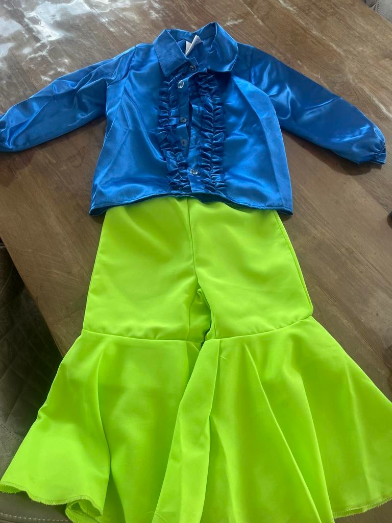 Hippie Set - Broek en Blouse Maat 116, Kinderen en Baby's, Ophalen of Verzenden, Gebruikt, 110 t/m 116, Jongen