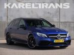 Mercedes-Benz C-Klasse Estate C63's AMG | Designo | panorama, Auto's, Automaat, Achterwielaandrijving, Gebruikt, Blauw