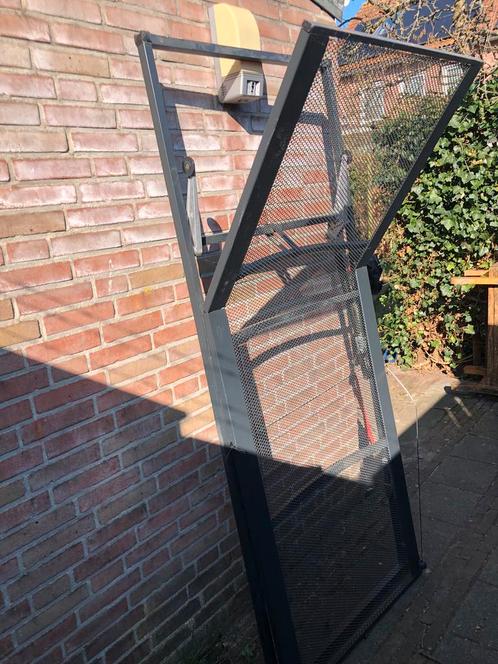 2 maal auping bedspiraal (rug verstelbaar met gasveer), Huis en Inrichting, Slaapkamer | Bedden, Gebruikt, Eenpersoons, 80 cm