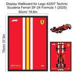Display Wallboard for Lego 42207 Technic Ferrari SF-24 2025, Ophalen, 50 tot 75 cm, Nieuw, 50 tot 75 cm