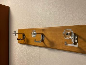 Retro Kapstok Jaren 70 - Eiken & Staal beschikbaar voor biedingen