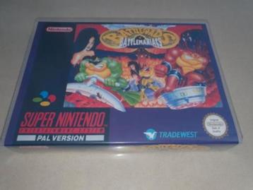 Battletoads in Battlemaniacs SNES Game Case beschikbaar voor biedingen