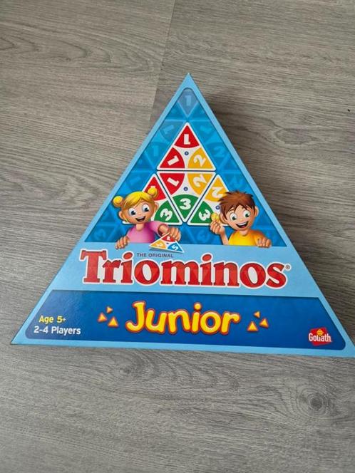 triominos junior, Hobby en Vrije tijd, Gezelschapsspellen | Bordspellen, Gebruikt, Ophalen of Verzenden