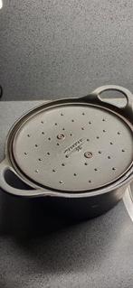 Hackman gietijzer braad-stoofpan voor alle warmte-bronnen, Huis en Inrichting, Keuken | Potten en Pannen, Koekenpan of Braadpan