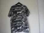 Camouflage shirt grijs wit zwart van Life Line mt XS, Kleding | Heren, Overige kleuren, Ophalen of Verzenden, Zo goed als nieuw