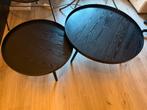 WOOOD salontafels, Huis en Inrichting, Tafels | Salontafels, Ophalen, 50 tot 100 cm, Rond, Zo goed als nieuw