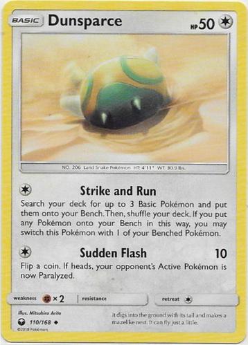 Celestial Storm,  Dunsparce [uncommon] 110/168 beschikbaar voor biedingen