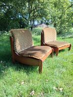 Vintage design fauteuil midcentury modern bankje, Huis en Inrichting, Ophalen