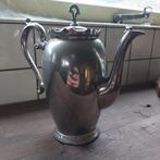 Daalderop zilvertin jaren 1920/30 art deco koffiekan theekan, Ophalen of Verzenden