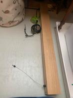 Lange houten lamp, Ophalen of Verzenden, Zo goed als nieuw, Hout, Minder dan 50 cm