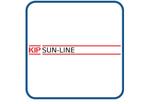 Kip SUN-LINE caravan en camper sticker kip sunline, Verzenden, Nieuw, Overige typen