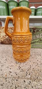Vintage West germany Scheurich vaas Tundra beige 429-26, Ophalen of Verzenden