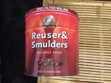 Groooot vrolijk koffieblik, 100% gaaf beschikbaar voor biedingen