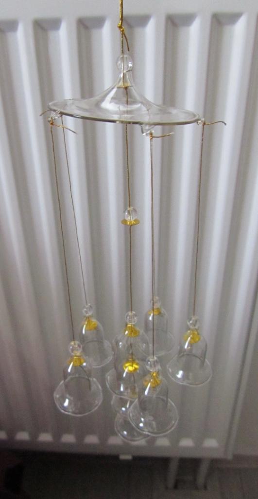 Kerst mobiel met klokjes, Diversen, Kerst, Zo goed als nieuw, Ophalen of Verzenden