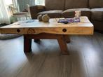 Salon tafel, Huis en Inrichting, Tafels | Salontafels, Ophalen, Gebruikt, 100 tot 150 cm, Eikenhout