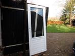 buitendeur met dubbel glas 201,5 en 82,5, Doe-het-zelf en Verbouw, Deuren en Horren, Ophalen, Gebruikt, 80 tot 100 cm, Buitendeur