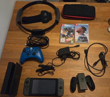 Nintendo Switch V2 + Accessoires & Games