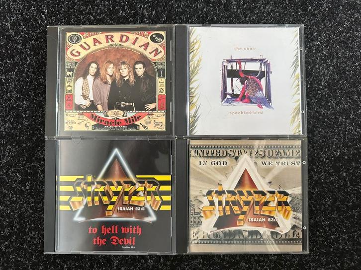 Stryper | Guardian | The Choir | 4x Origineel & Nieuwstaat!, Cd's en Dvd's, Cd's | Hardrock en Metal, Zo goed als nieuw, Ophalen of Verzenden