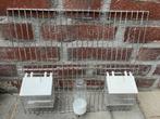 Voorfronten broedkooi 6 stuks, Dieren en Toebehoren, Vogels | Hokken en Kooien, Ophalen of Verzenden, Zo goed als nieuw, Metaal