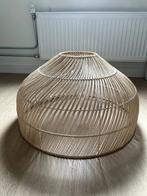 Rieten lampenkap, Ophalen, Gebruikt, Rond, Bruin