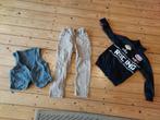 Broek, vestje, gilletje 104, Kinderen en Baby's, Kinderkleding | Maat 104, Broek, Ophalen of Verzenden, Zo goed als nieuw, Hema