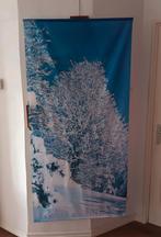 Wanddecoratie boom winter sneeuw landschap etalage blauw wit, Huis en Inrichting, Woonaccessoires | Wanddecoraties, Ophalen of Verzenden