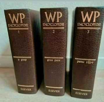 Encyclopedie,Winkler Prins,3 delig,boeken,WP,1 en 2 en 3 beschikbaar voor biedingen