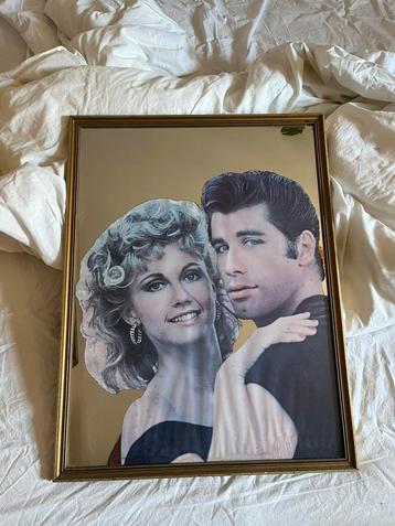 Spiegek Grease John and Olivia  beschikbaar voor biedingen