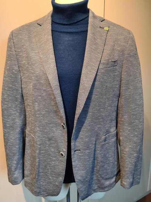 Benvenuto zachtblauw soepele stof maat 54 €200 nu €65 vast, Kleding | Heren, Kostuums en Colberts, Nieuw, Maat 52/54 (L), Blauw