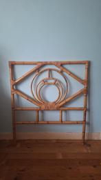 Rotan hoofdbord eenpersoonsbed vintage, Antiek en Kunst, Antiek | Meubels | Bedden, Ophalen of Verzenden