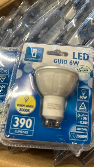 Led GU10 6w 3000 k beschikbaar voor biedingen