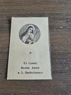 Heilige Anna Relikwiekaart - Ex Linteis, Ophalen of Verzenden