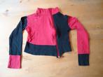 Leuk rood zwart crop vest maat 122 (Z103), Kinderen en Baby's, Kinderkleding | Maat 122, Ophalen of Verzenden, Gebruikt, Meisje