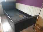 Houten bedombouw met spiraal 210x90, Huis en Inrichting, Slaapkamer | Bedden, Ophalen, Gebruikt, 90 cm, Eenpersoons