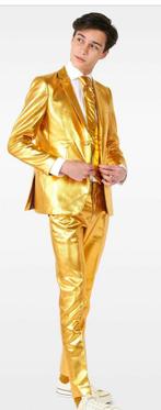 Goud kostuum pak, Kinderen en Baby's, Kinderkleding | Maat 152, Ophalen of Verzenden, Zo goed als nieuw