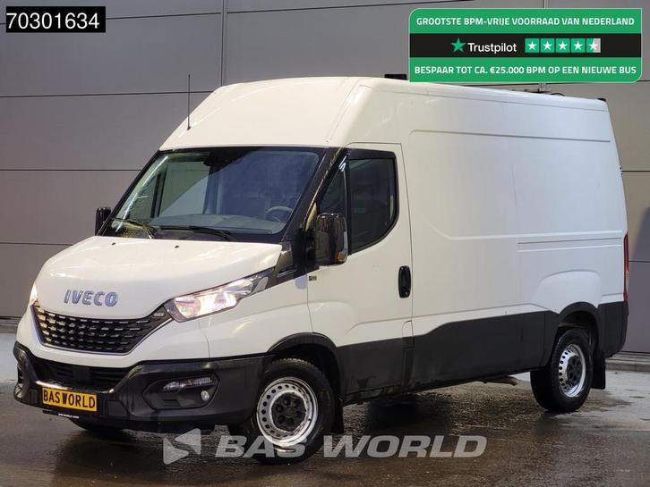 Iveco Daily 35S16 Automaat L2H2 3,5t Trekhaak ACC Navi Airco, Auto's, Bestelauto's, Bedrijf, Te koop, Achteruitrijcamera, Airconditioning