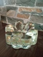 Persglas Vintage waxinelichthouder Bloem, Antiek en Kunst, Antiek | Glas en Kristal, Ophalen of Verzenden